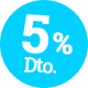 5% Dto